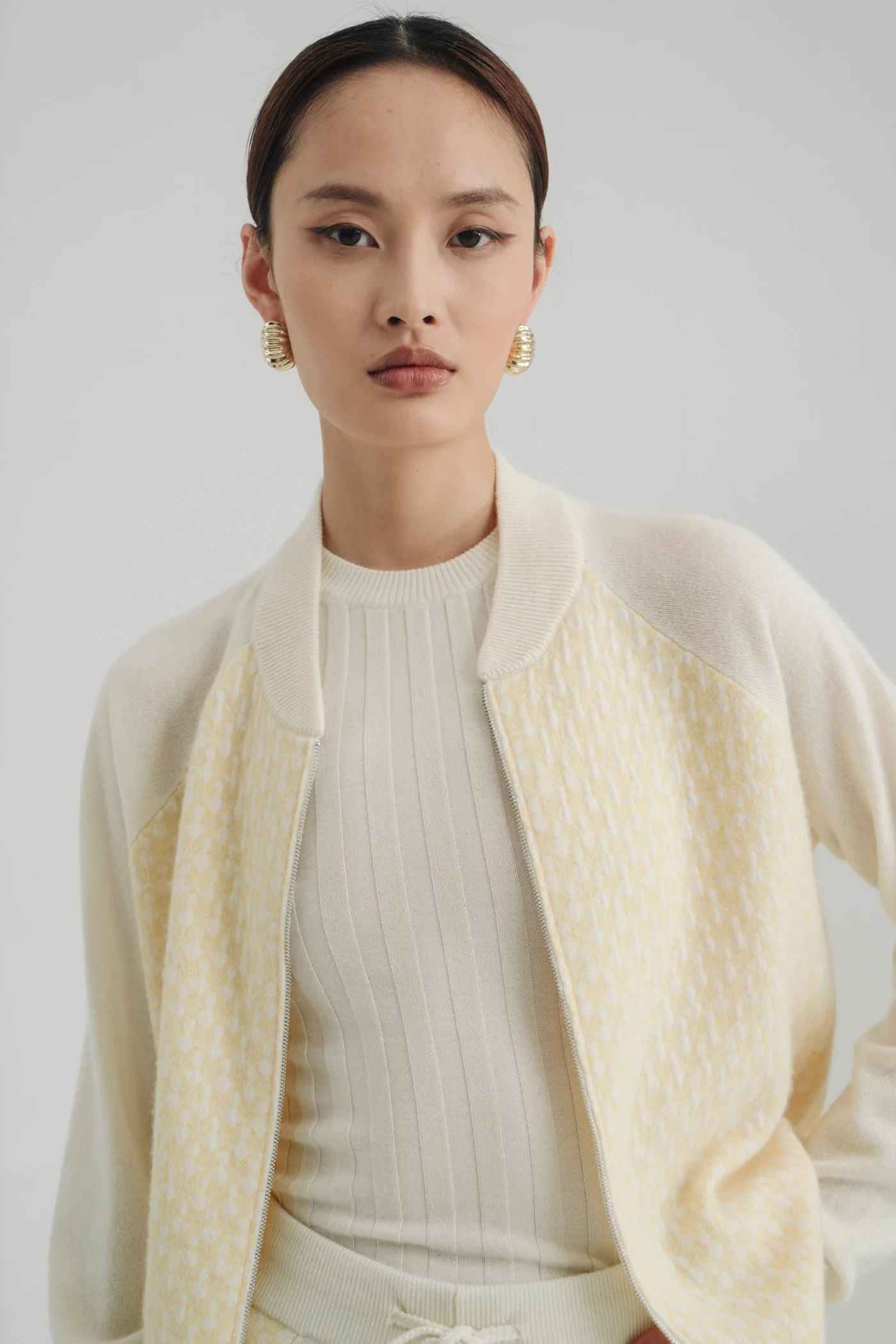 degas bomber + blake pant (cream) - Image 2